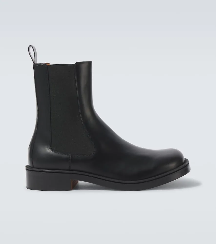 Alexander McQueen Trunk leather Chelsea boots