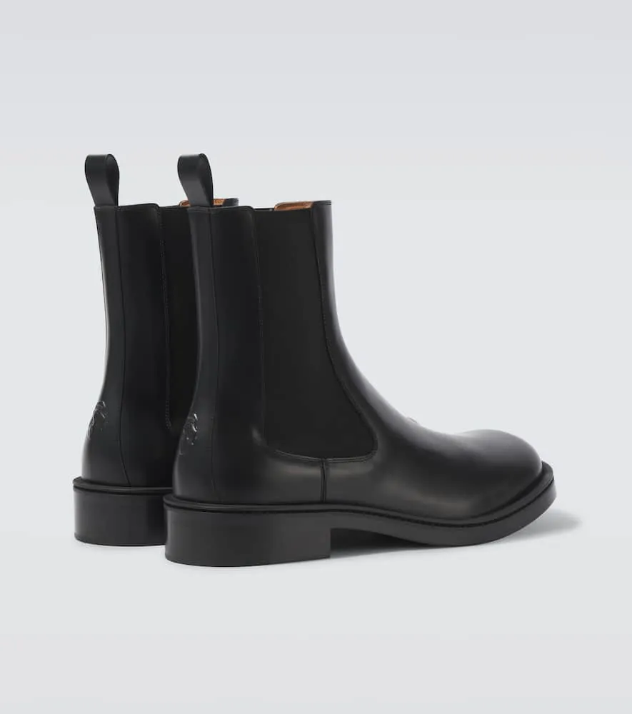Alexander McQueen Trunk leather Chelsea boots