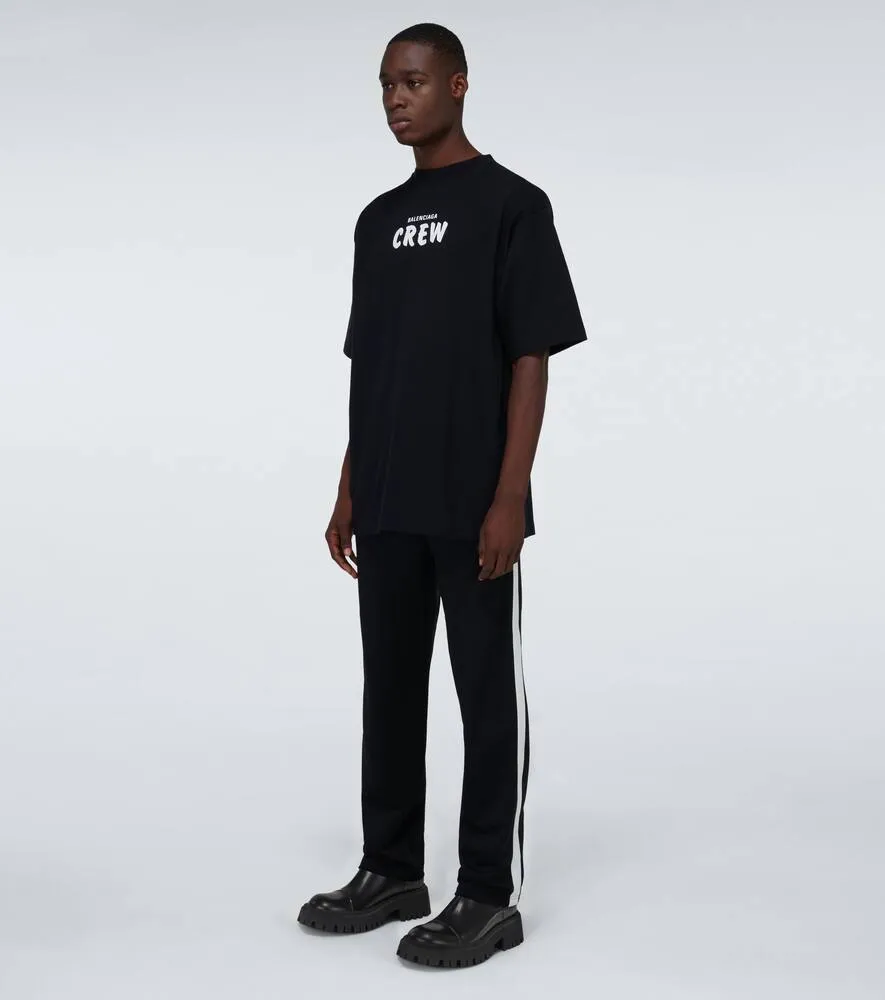 Balenciaga Tractor leather boots