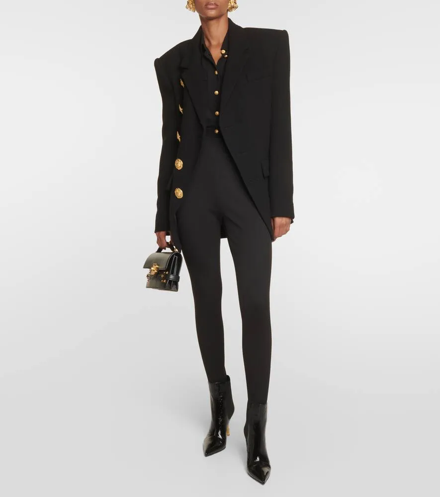 Balmain Patent leather ankle boots