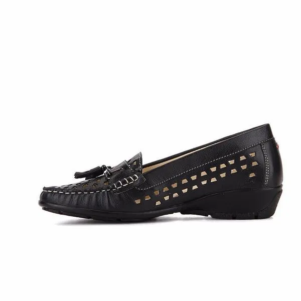 BLACK MOCCASINS PRO