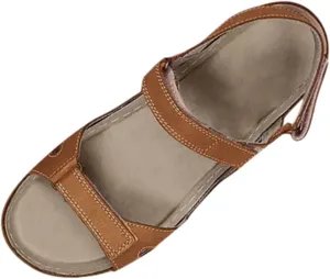 Black Orthopedic Sandals with Back Strap Women Wide Orthopedic House Slippers with Arch Support with Plantar Fasciitis Orthotic Fashion Sandals for Women 2025 Trendy High Arch Slippers for Women