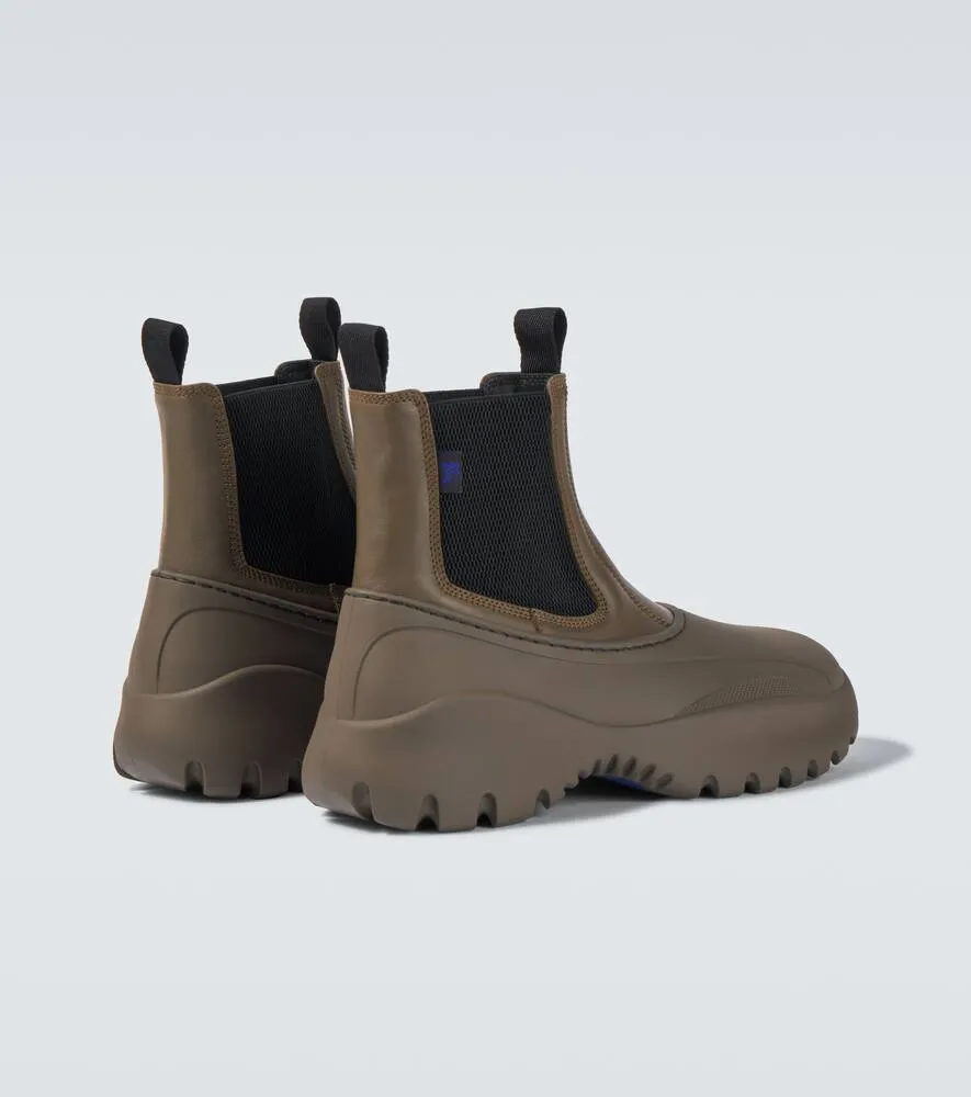 Burberry Leather Chelsea boots