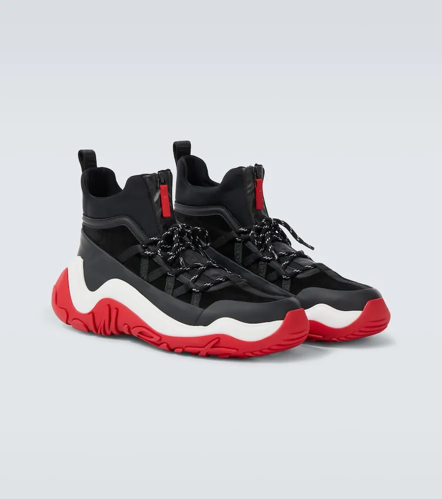 Christian Louboutin Anapur leather sneakers