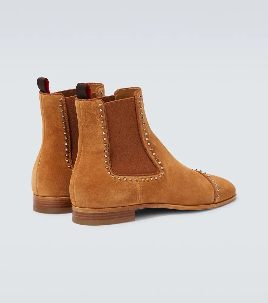 Christian Louboutin Chelsea Cloo suede boots