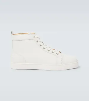 Christian Louboutin Louis leather high-top sneakers