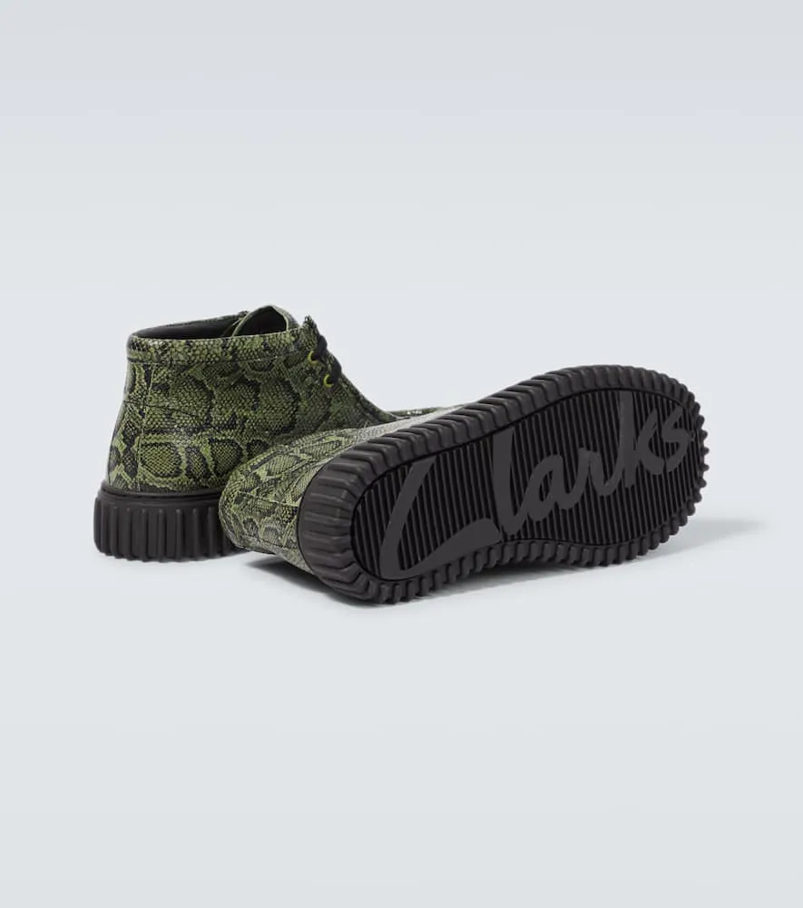 Clarks Originals x Martine Rose Cur Torhill Hi Wallabee leather boots