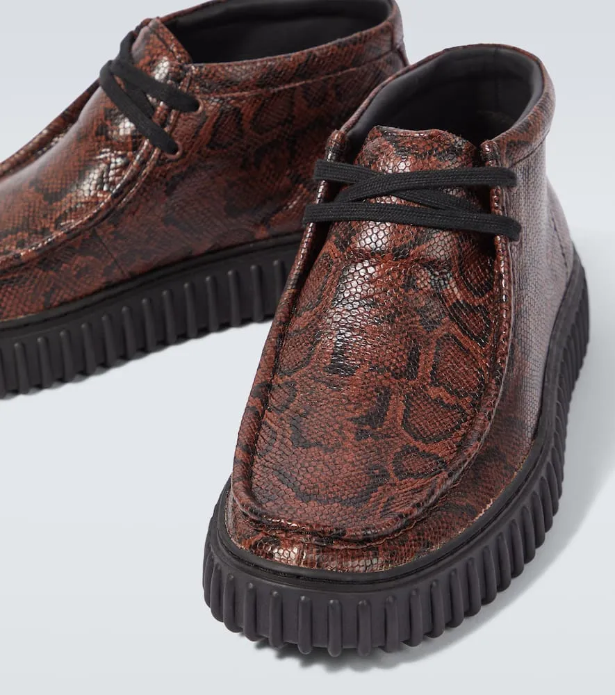 Clarks Originals x Martine Rose Cur Torhill leather boots