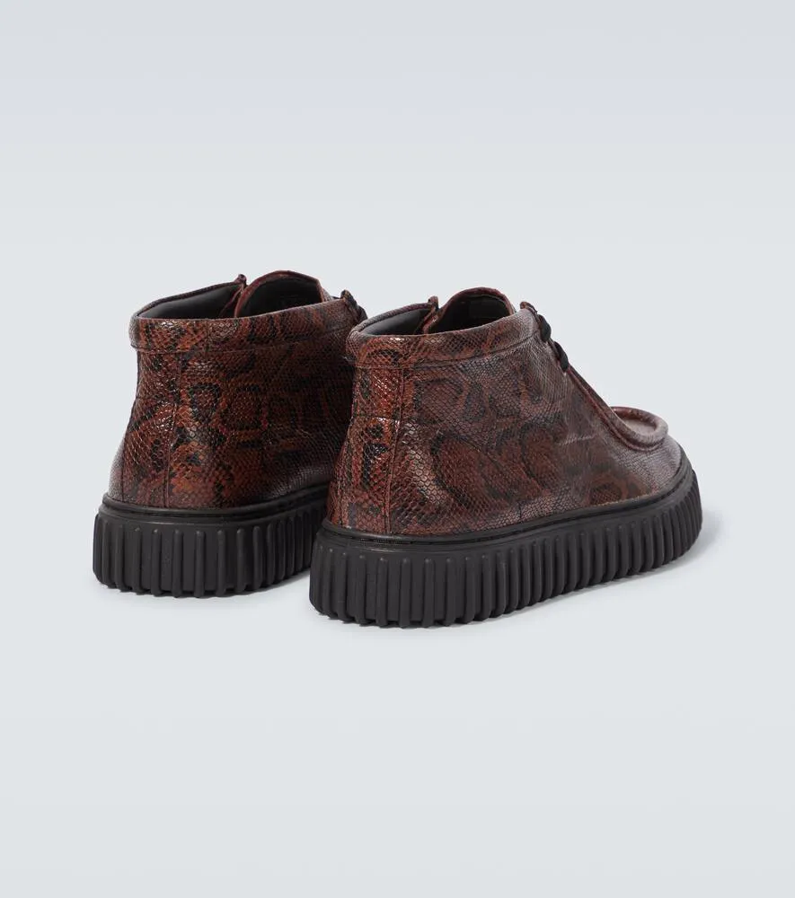 Clarks Originals x Martine Rose Cur Torhill leather boots