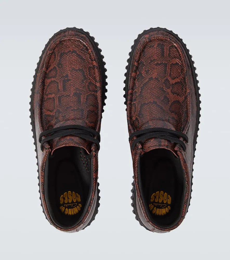 Clarks Originals x Martine Rose Cur Torhill leather boots