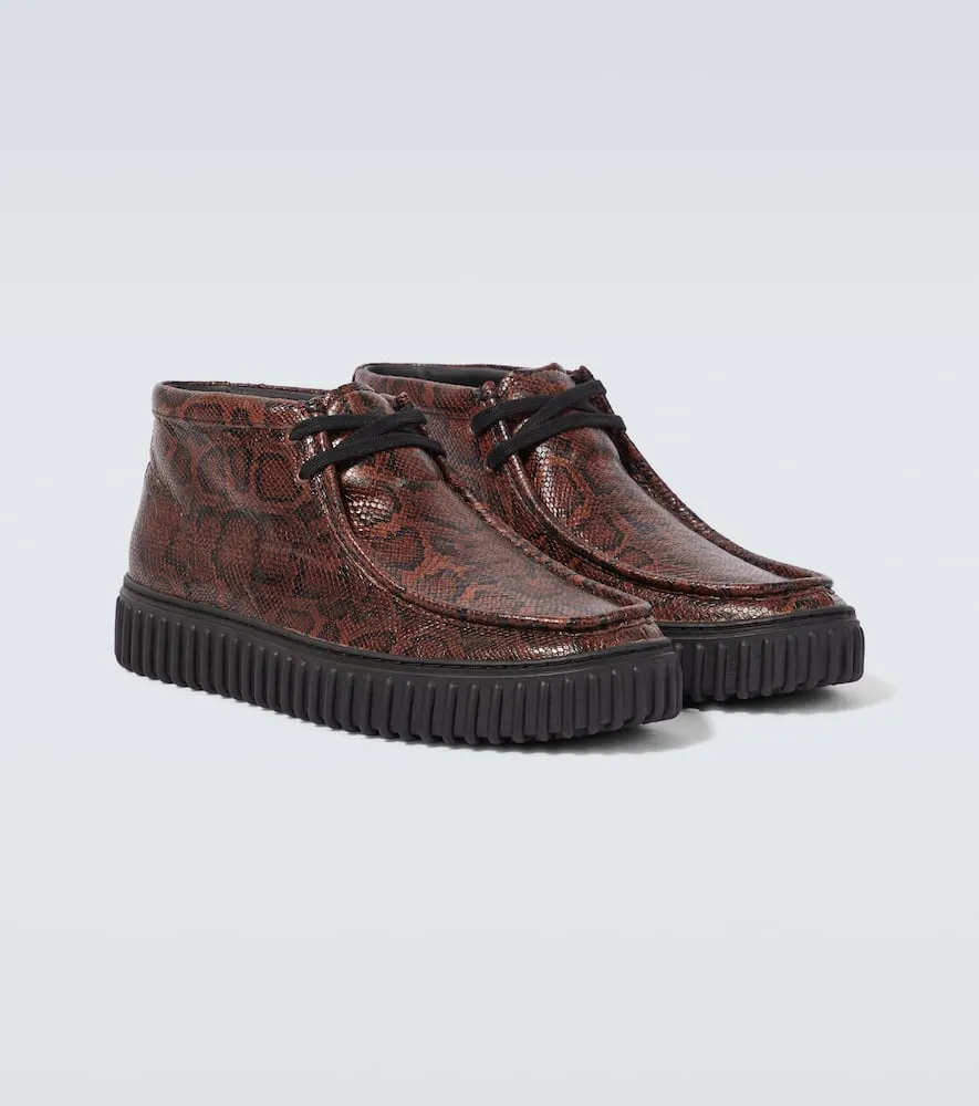 Clarks Originals x Martine Rose Cur Torhill leather boots