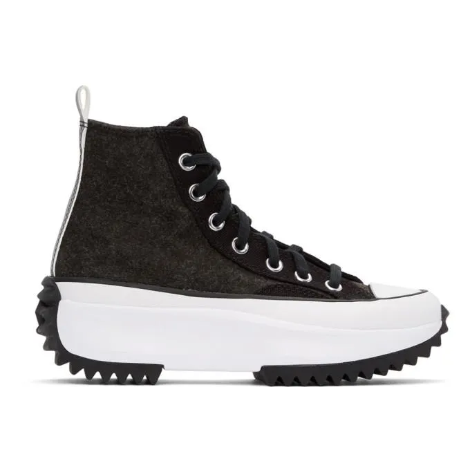 Converse Black Run Star Hike High-Top Sneakers