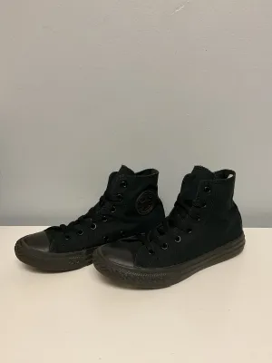 Converse Child Shoe Size 2.5 Black Canvas Shoes