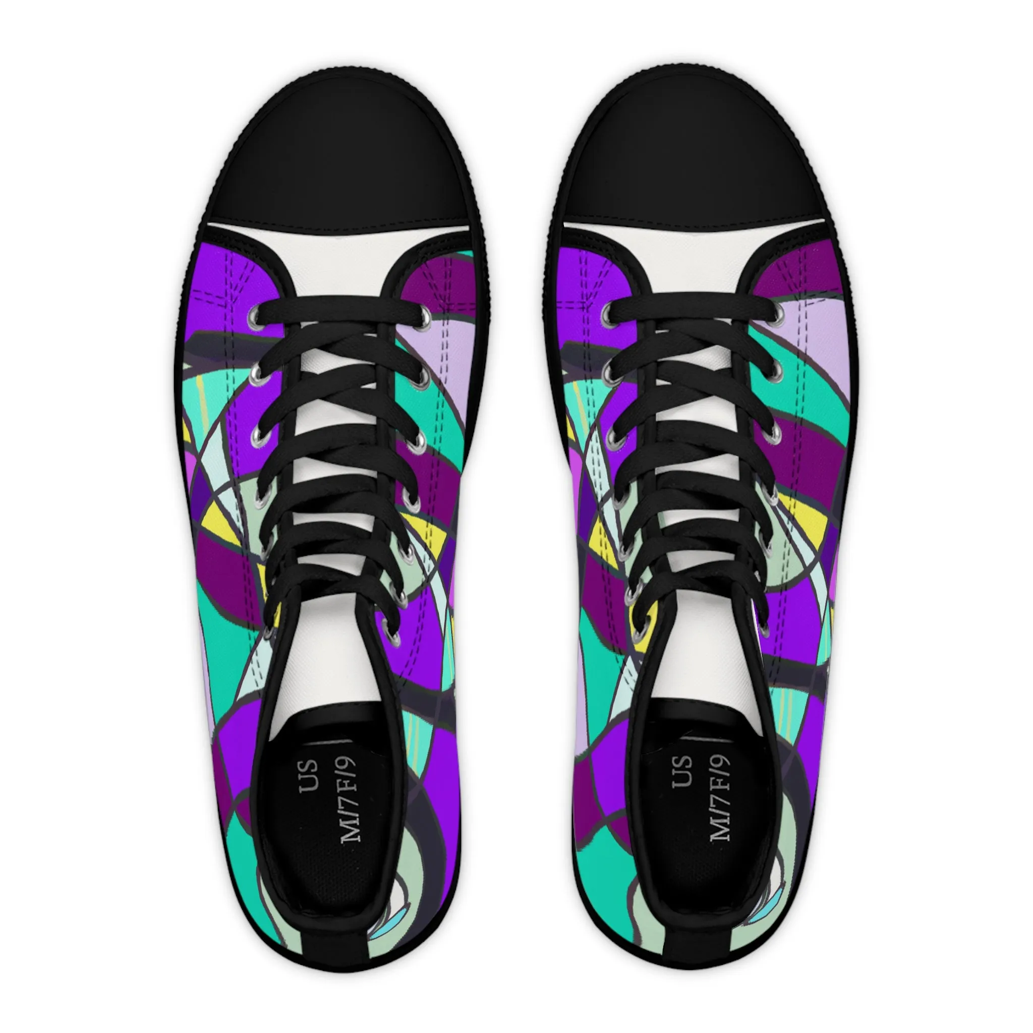 Fashionista Floyd. - high top