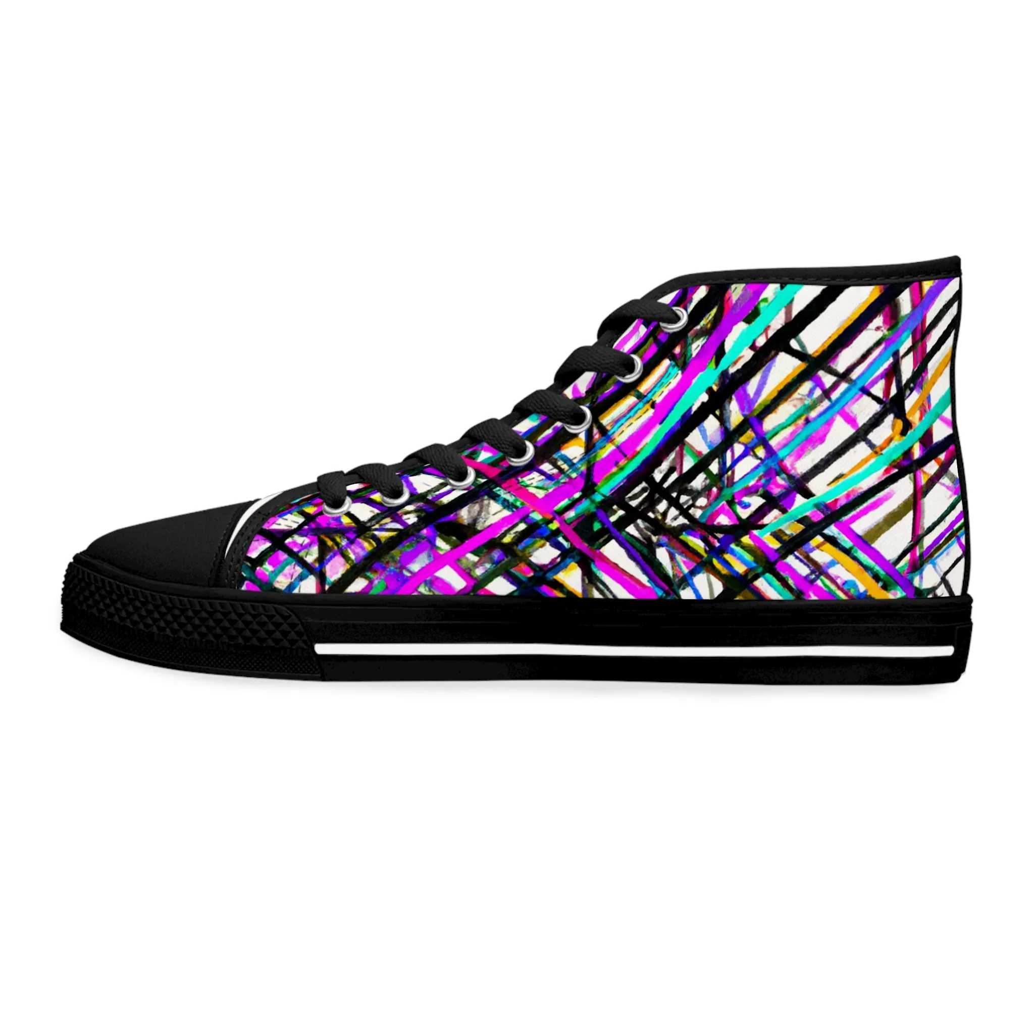 Fashionista Freda. - high top