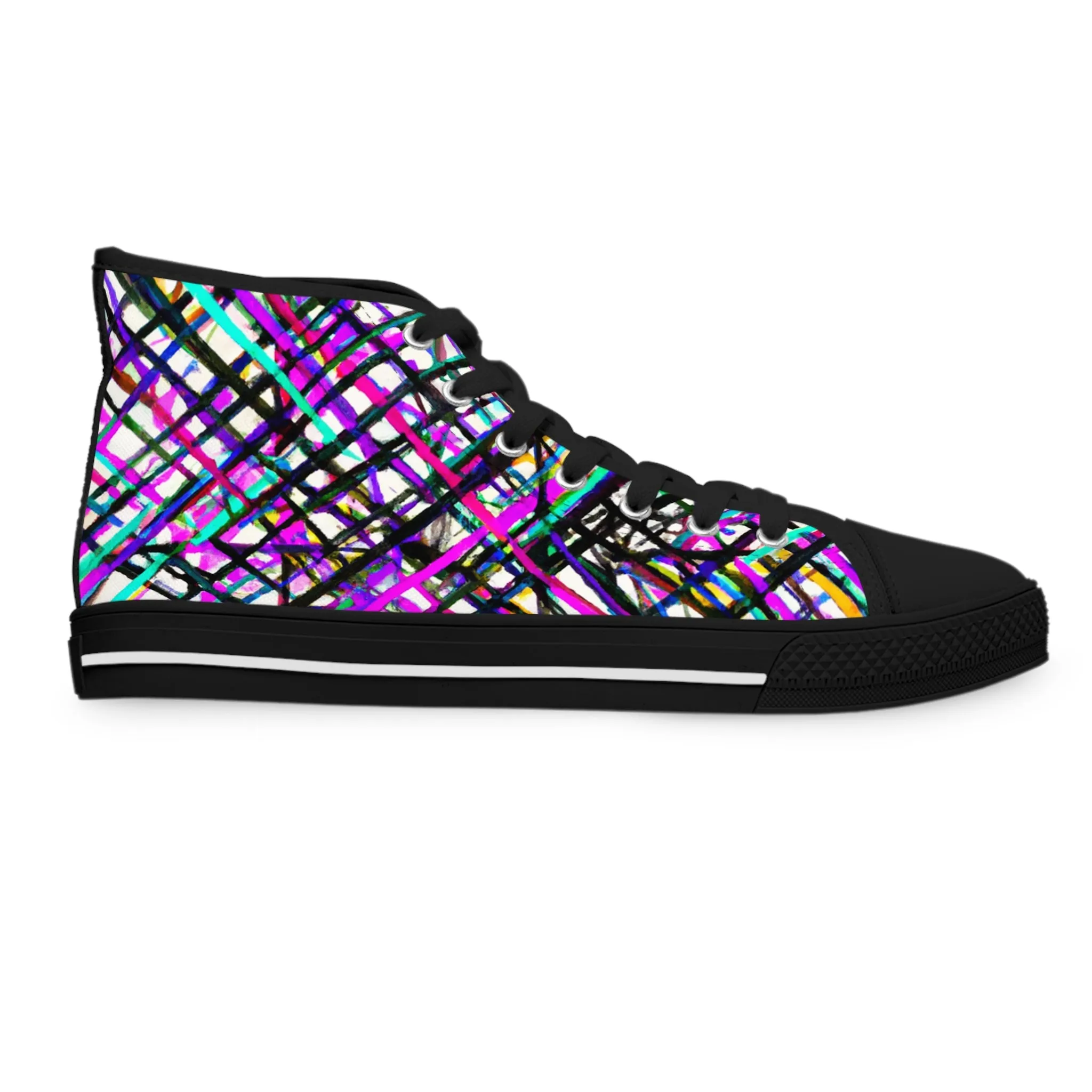 Fashionista Freda. - high top