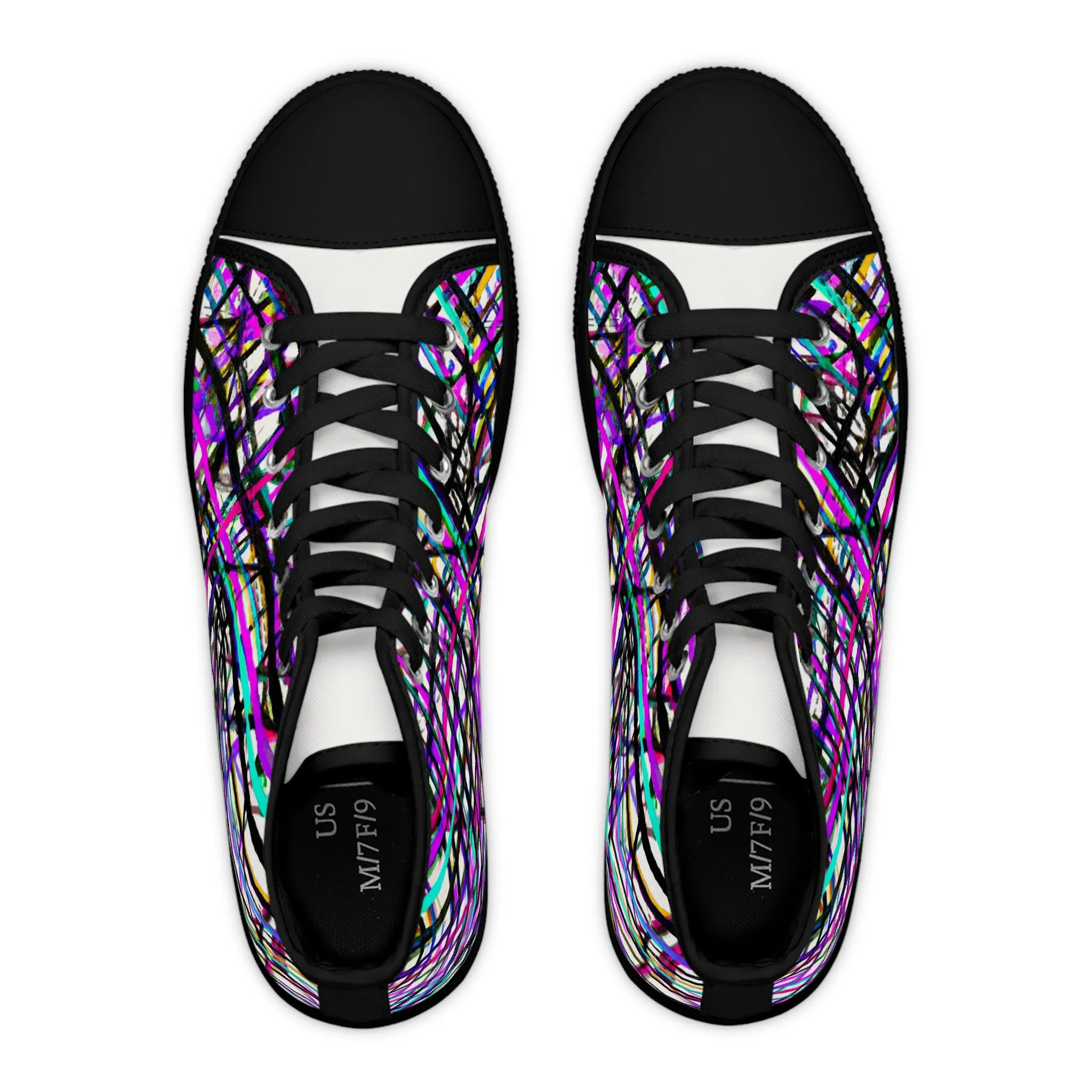 Fashionista Freda. - high top