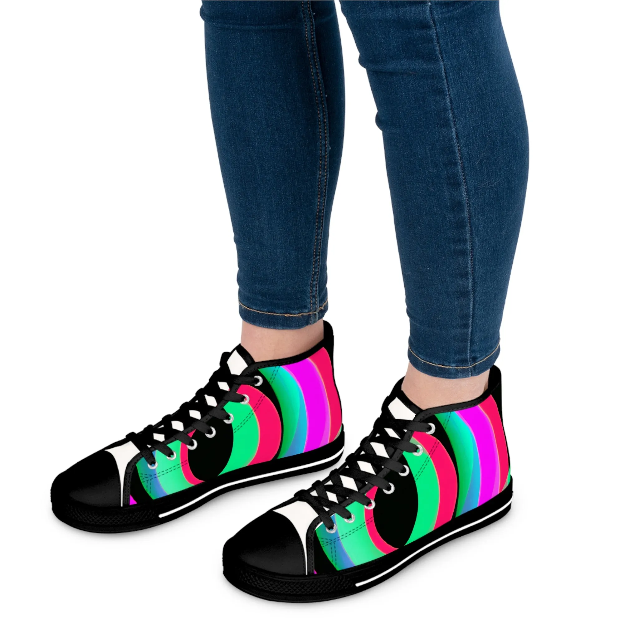 Fashionista Freddy. - high top