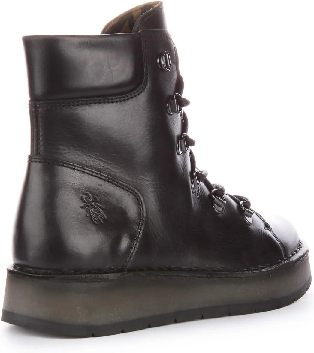 Fly London Women's Combat Boots Hiking