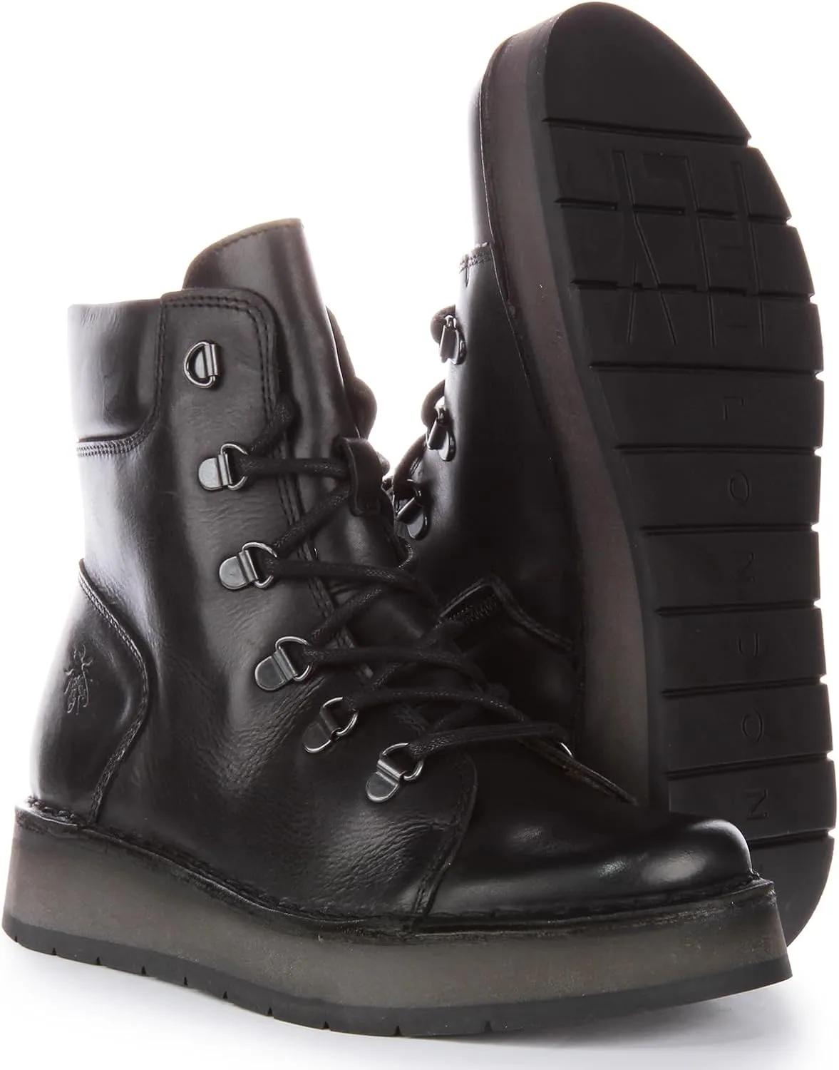 Fly London Women's Combat Boots Hiking
