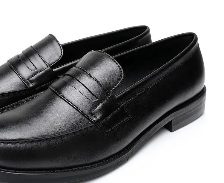 Full Black Briefcase Moccasins