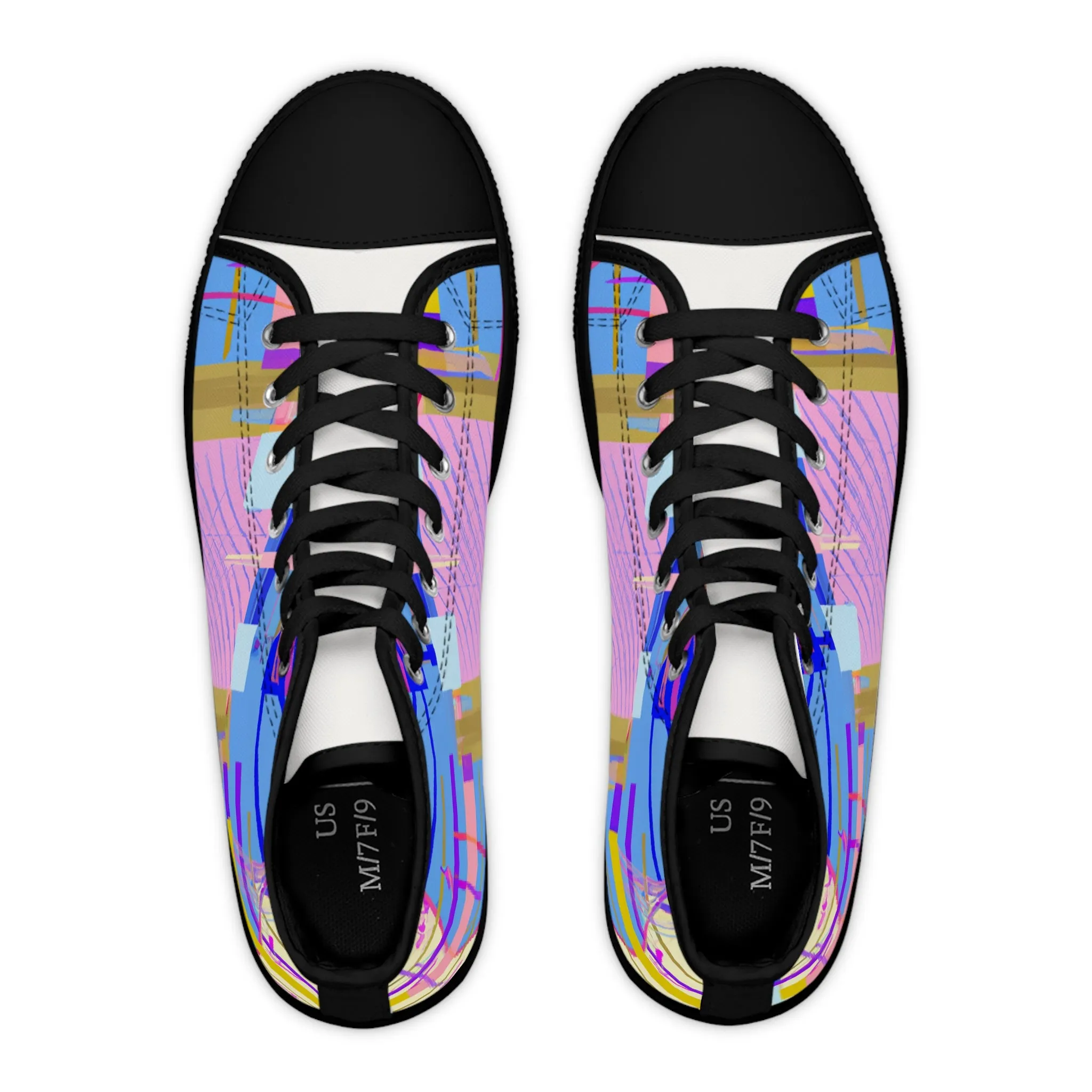 Glitter Guru. - high top