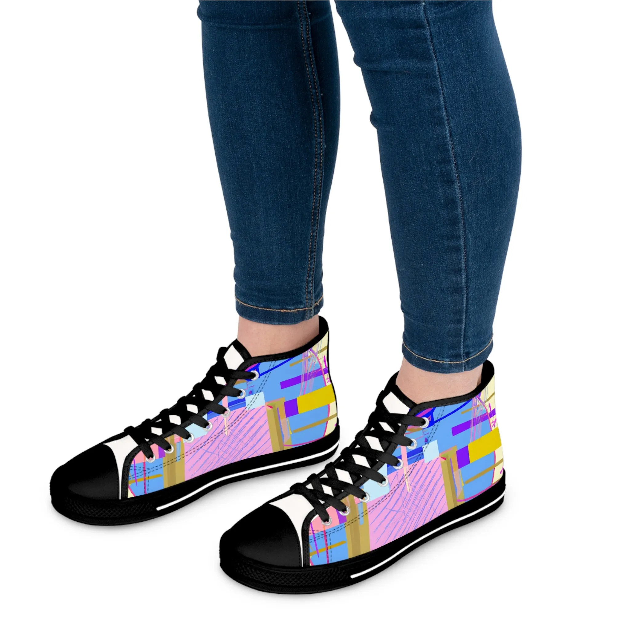 Glitter Guru. - high top