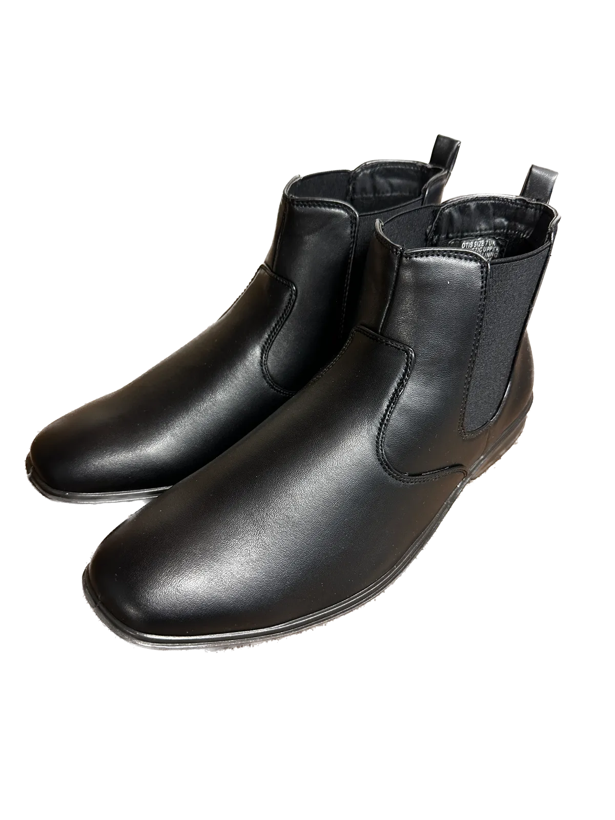 Grosby Otis Chelsea Boots Shoes Synthetic Leather - Black
