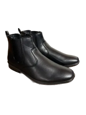Grosby Otis Chelsea Boots Shoes Synthetic Leather - Black