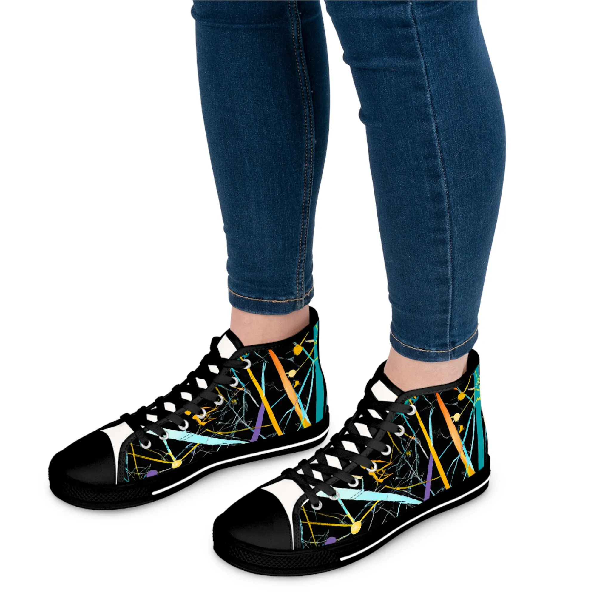 Icy Kicks. - high top