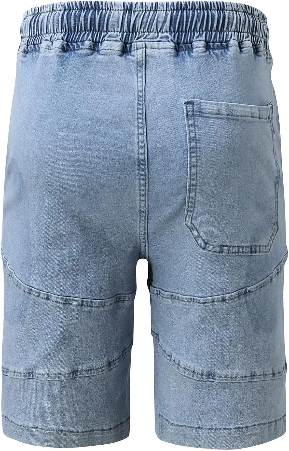 Jeans for Men Stretch Fit Mens Casual Shorts Spring Pocket Sports Summer Bodybuilding Denim Short Pants Jeans