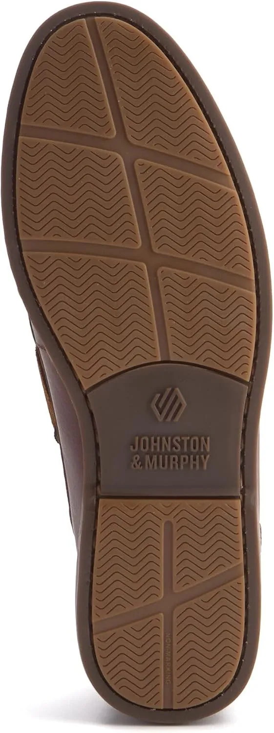 Johnston & Murphy Mens Ventura Boat and Deck Shoes, Mens Slip On Shoes, Moccasins for Men
