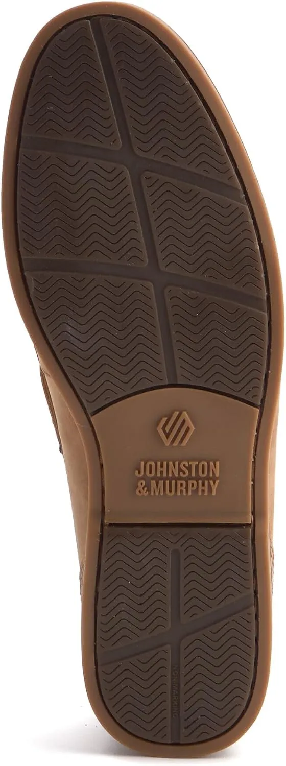 Johnston & Murphy Mens Ventura Boat and Deck Shoes, Mens Slip On Shoes, Moccasins for Men