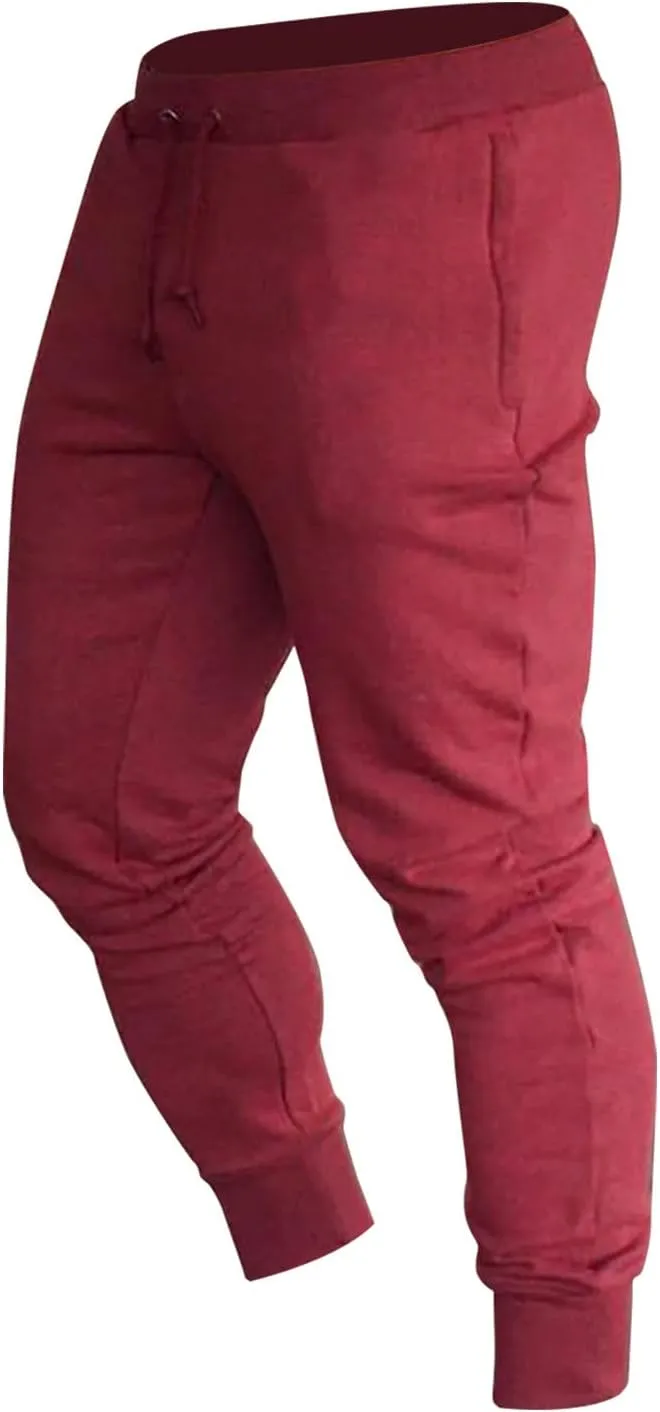 LCMTWX Men's Pants Relaxed Fit Cargo Pants for Men Fashion Leisure Loose Sports Outdoor Running Sweater Pants Trousers Body