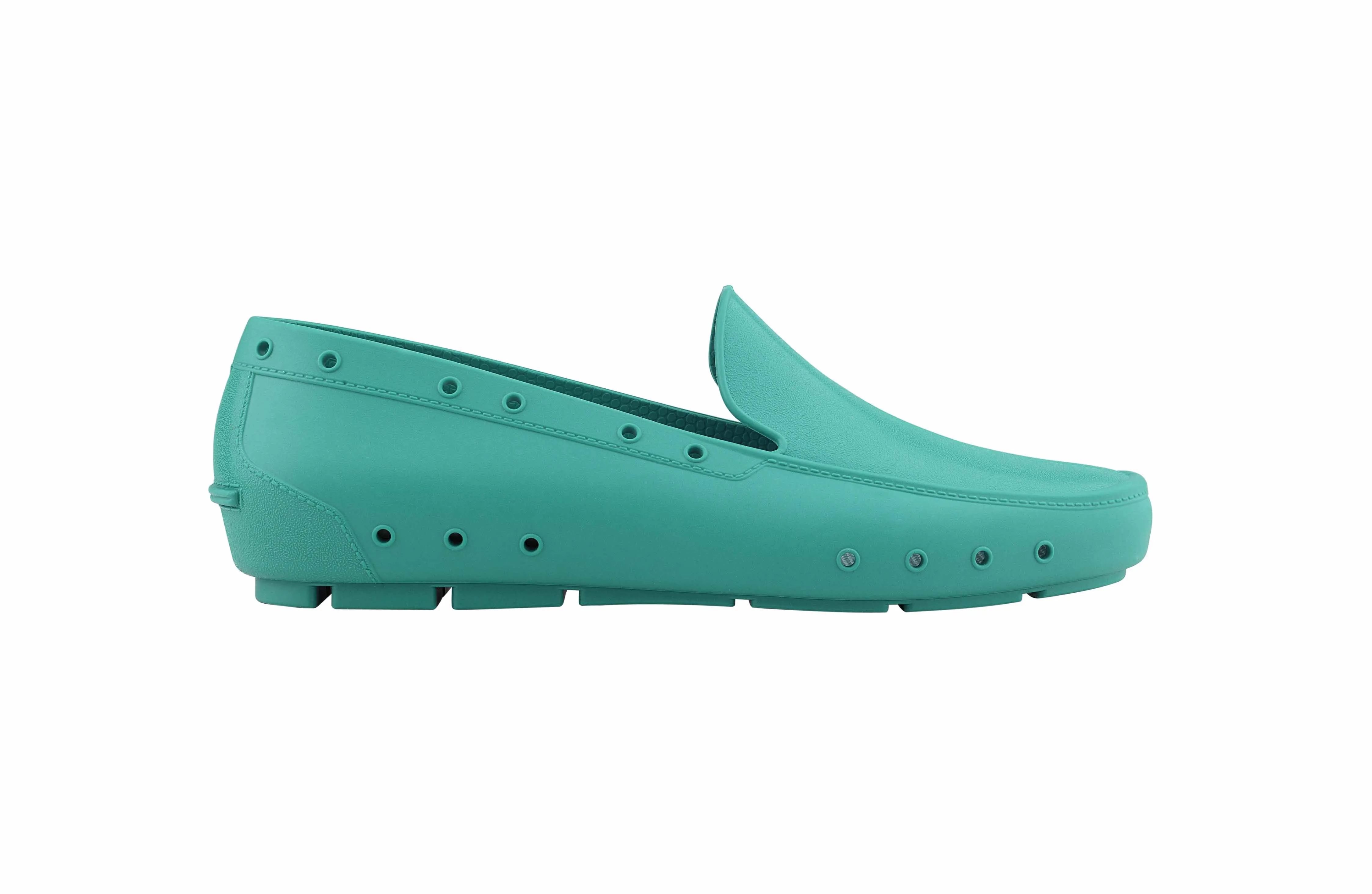 Lea Moccasins Professional Shoes Green for Spa, Wellness, Dental, Nurse. Medical, Pharmacy - STYLEMONARCHY