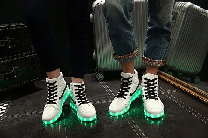 Light Up High Top Sneakers A050