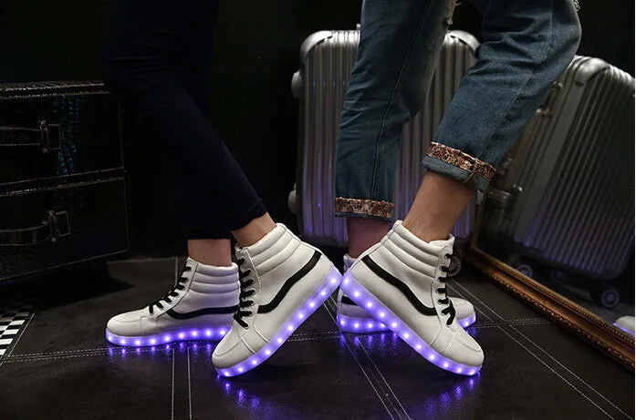 Light Up High Top Sneakers A050