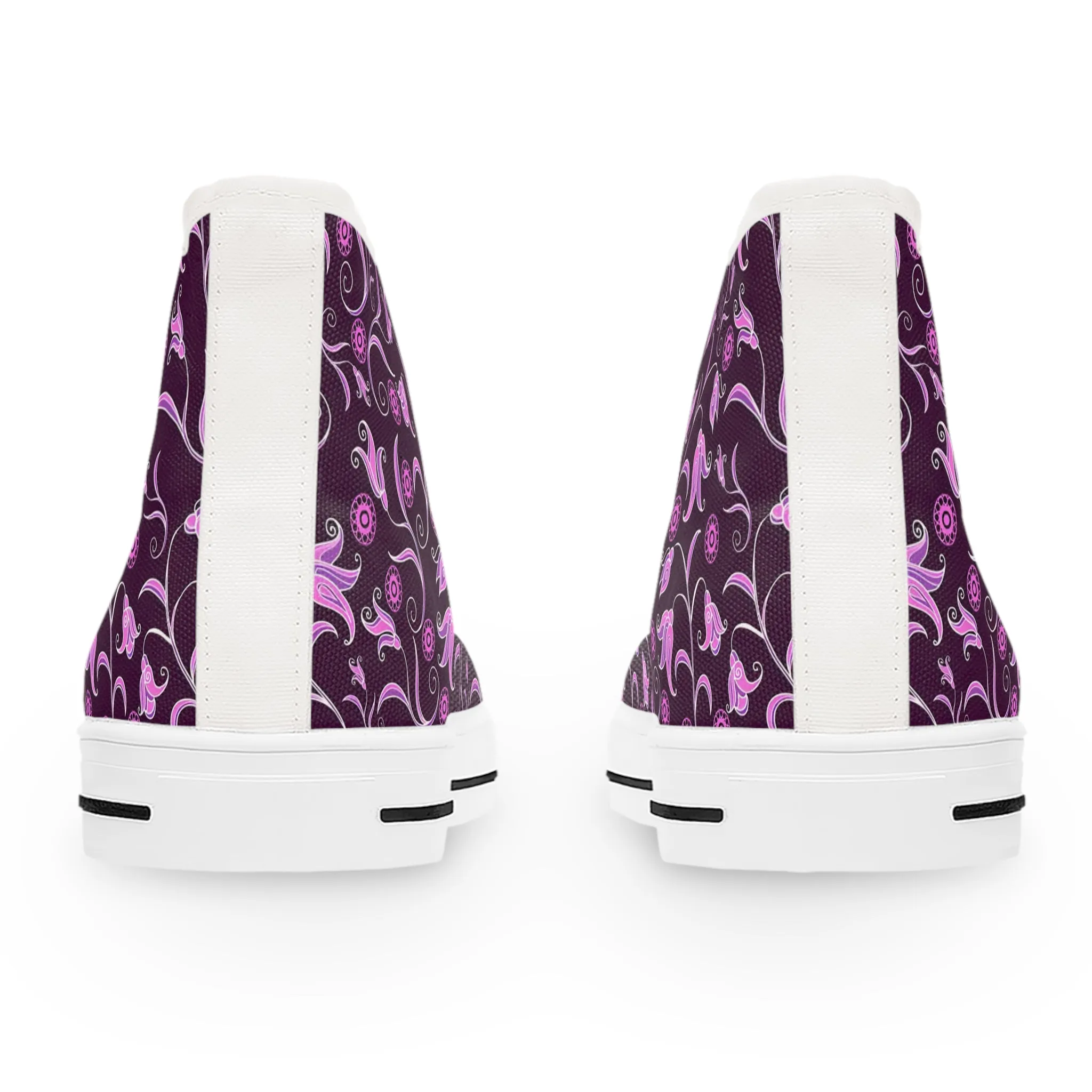 Lila Ivy – High Top Sneakers für Damen – Stylish & Fun