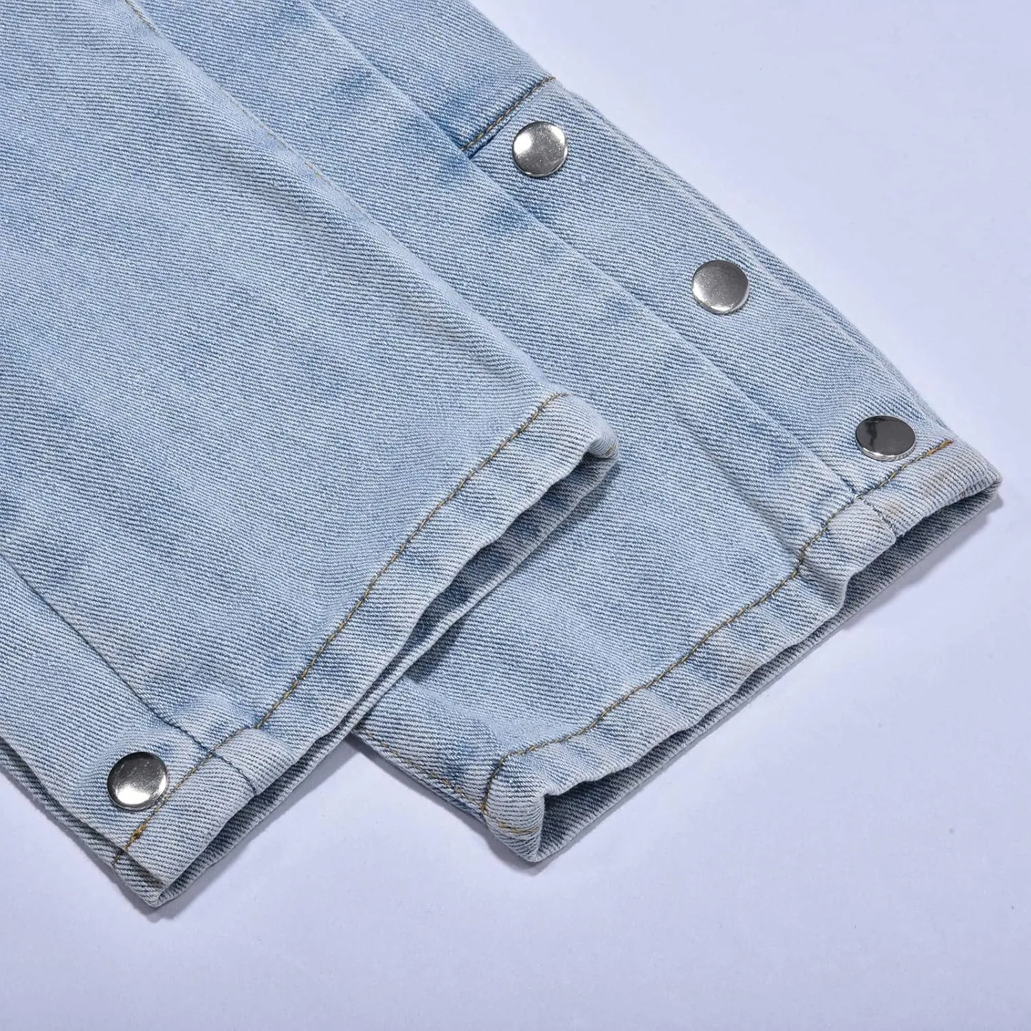 Men's Jeans Comfort Stretch Denim Straight Leg Relaxed Fit Jeans for Men Size 13