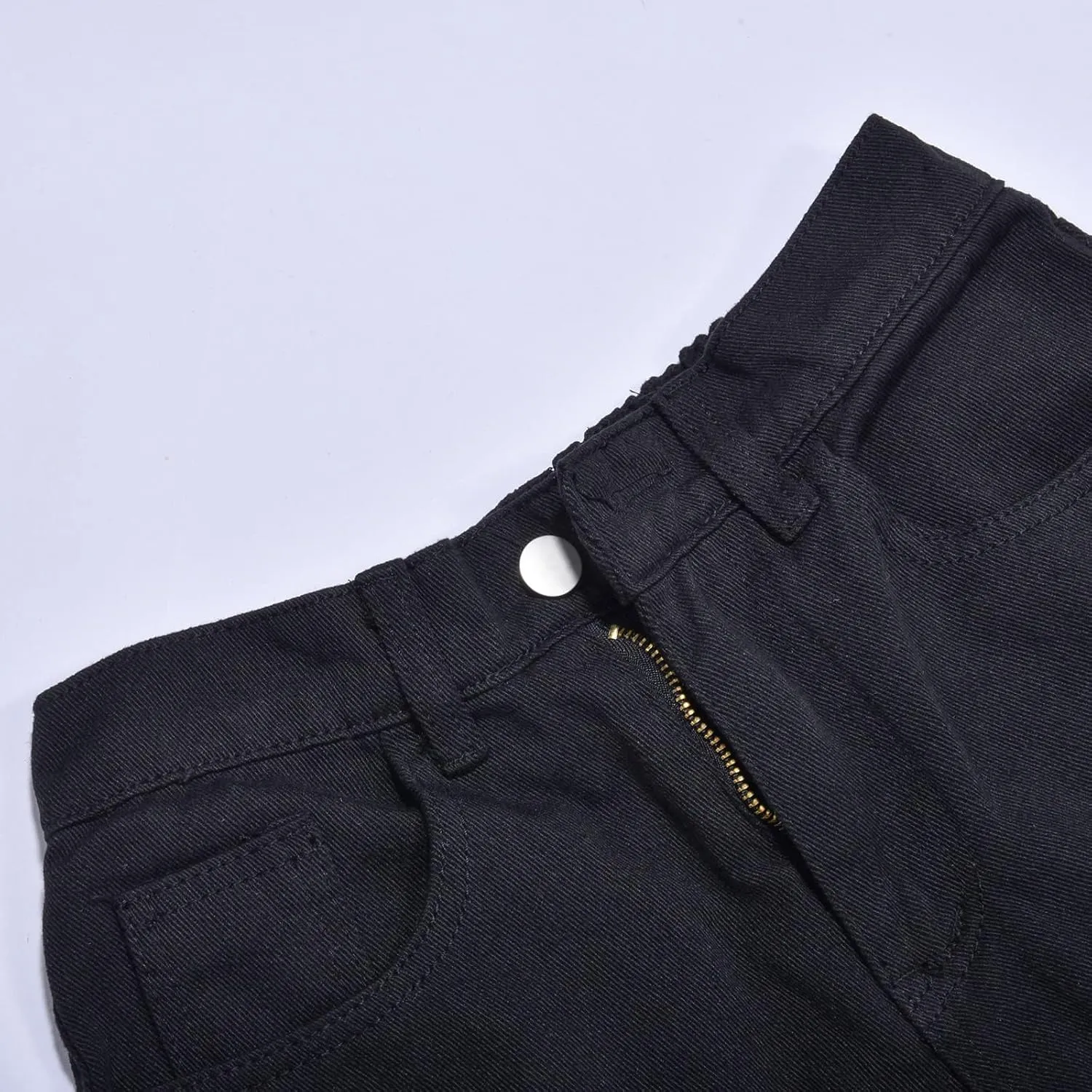Men's Jeans Comfort Stretch Denim Straight Leg Relaxed Fit Jeans for Men Size 13