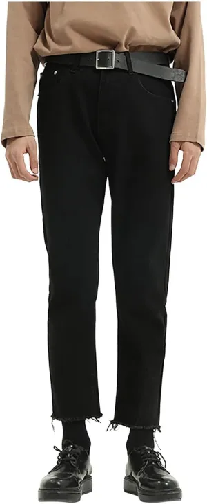 Men's Relaxed Fit Jeans Straight Leg Stretch Comfort Denim Jeans for Men Moccasins