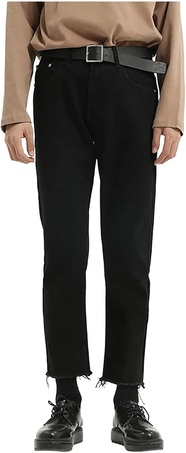 Men's Relaxed Fit Jeans Straight Leg Stretch Comfort Denim Jeans for Men Moccasins