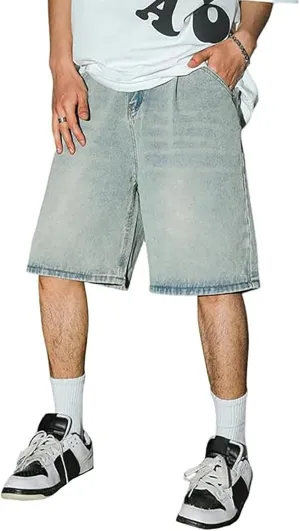 Men's Shorts Baggy Short Jeans Boys Baggy Jeans Boys Jorts Baggy Fit Jeans Shorts Shorts Street Dance Outdoor Shorts Men