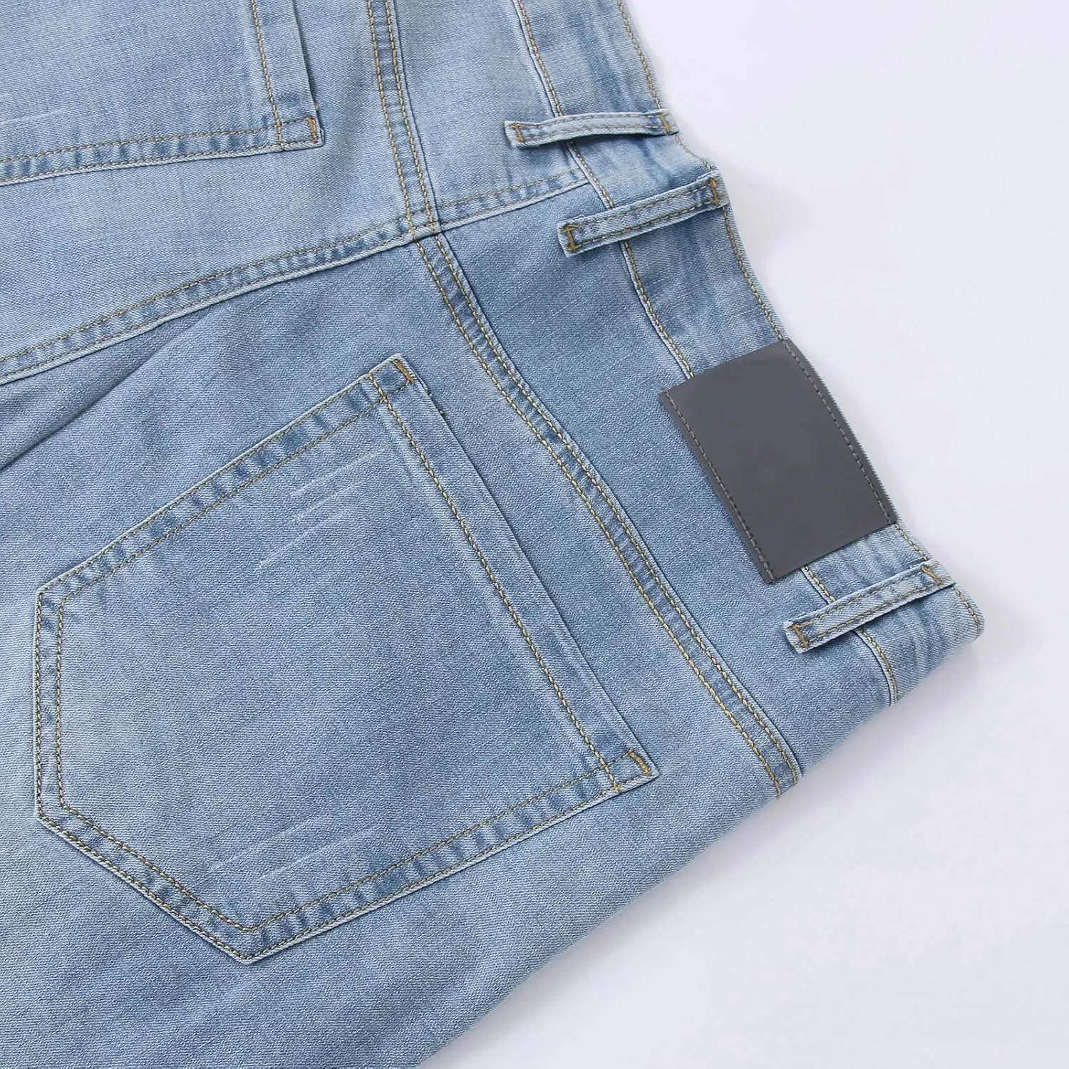 Men's Summer Fashion Slim Jeans Straight Leg Casual Style Pants Men's Clothing E Dark Mens Bikini Underwear