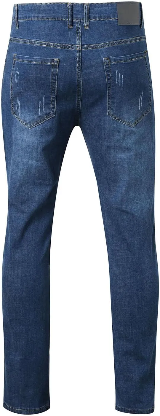 Men's Summer Fashion Slim Jeans Straight Leg Casual Style Pants Men's Clothing E Dark Mens Bikini Underwear