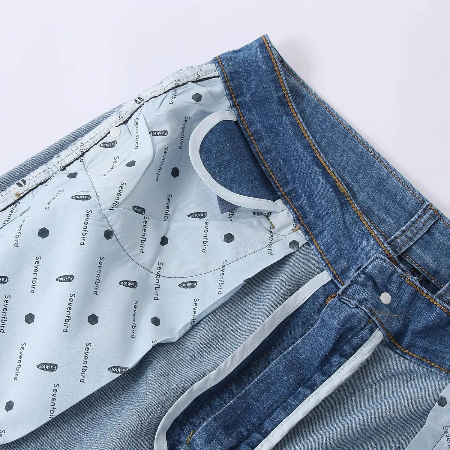 Men's Summer Fashion Slim Jeans Straight Leg Casual Style Pants Men's Clothing E Dark Mens Bikini Underwear