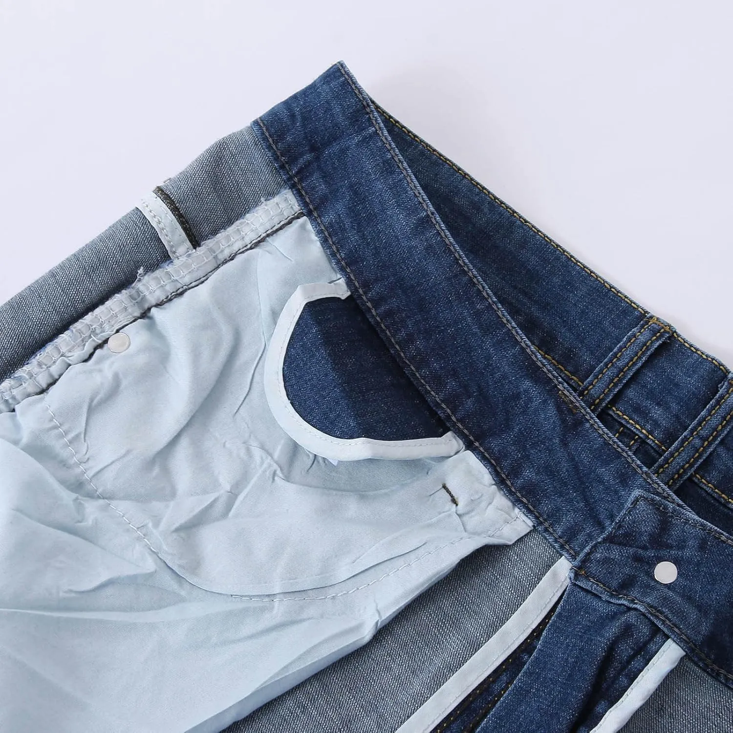 Men's Summer Fashion Slim Jeans Straight Leg Casual Style Pants Men's Clothing E Dark Mens Bikini Underwear