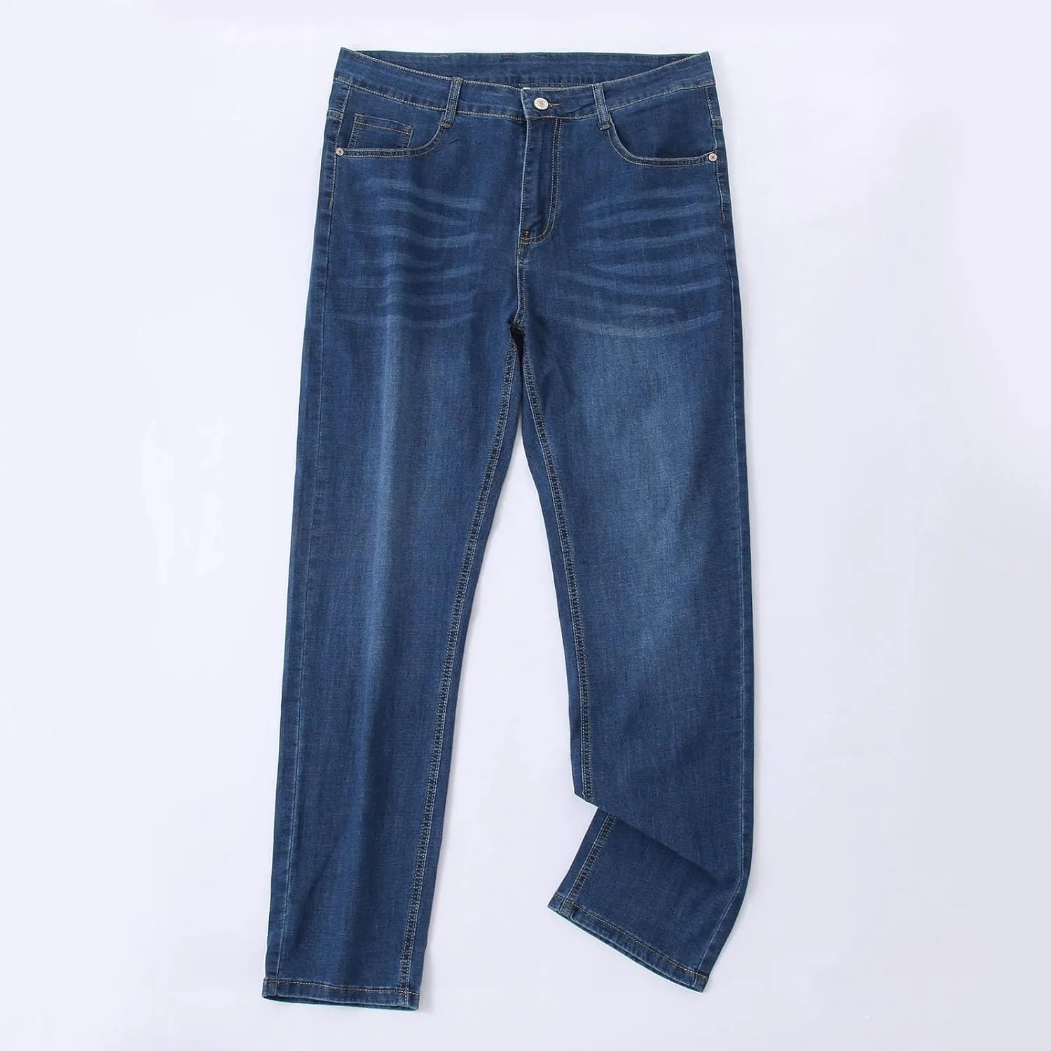 Men's Summer Fashion Slim Jeans Straight Leg Casual Style Pants Men's Clothing E Dark Mens Bikini Underwear