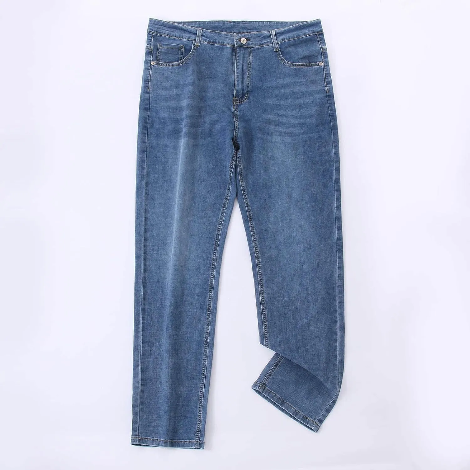 Men's Summer Fashion Slim Jeans Straight Leg Casual Style Pants Men's Clothing E Dark Mens Bikini Underwear