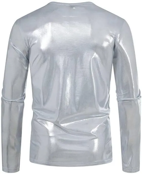 Men's Summer Shirts Long Sleeve Cortical Blouse Comfortable Leisure Style Sport Pants Fresh Trendy Tee